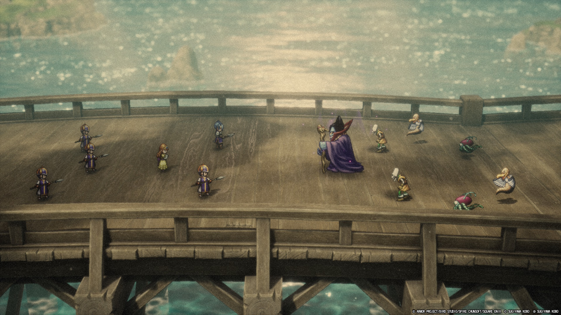 Fiends and the princess' entourage come to a head in Dragon Quest I &amp;amp; II HD-2D Remake