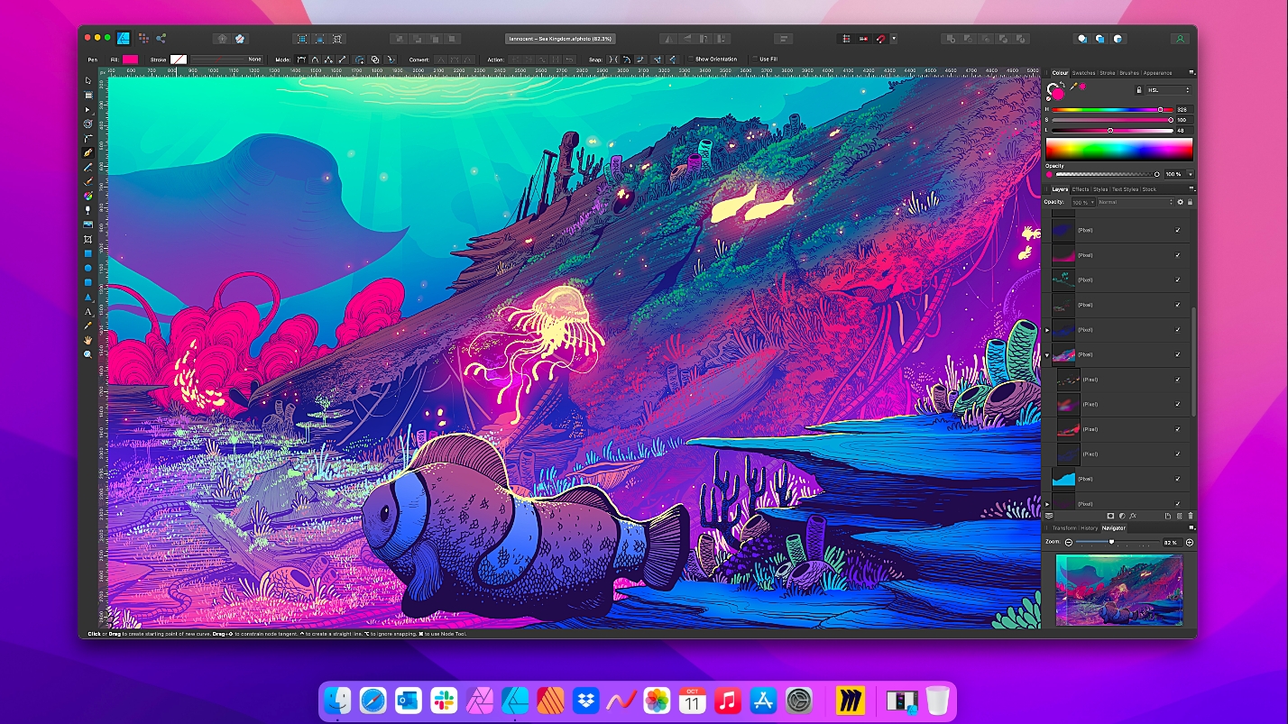 Affinity Photo on Monterrey