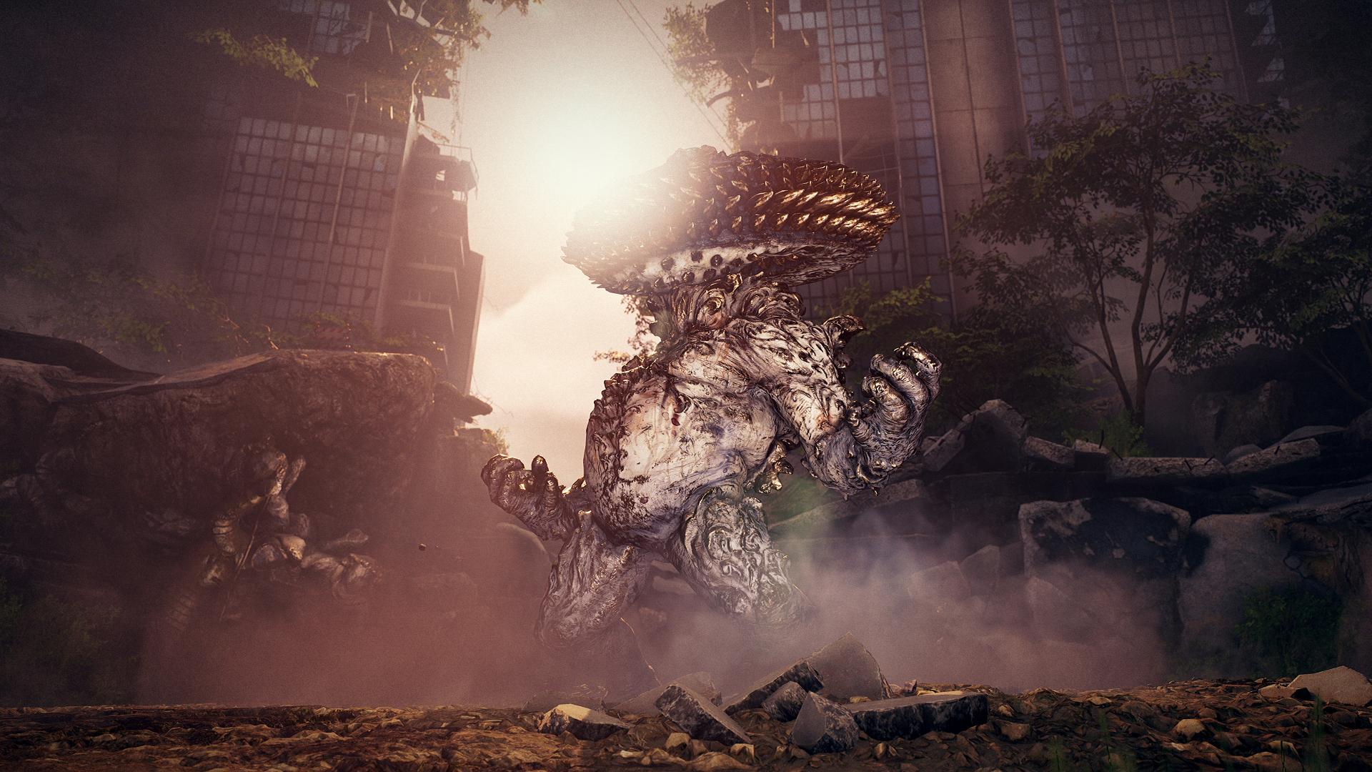 Stellar Blade; an Alpha Naytiba boss makes its appearance