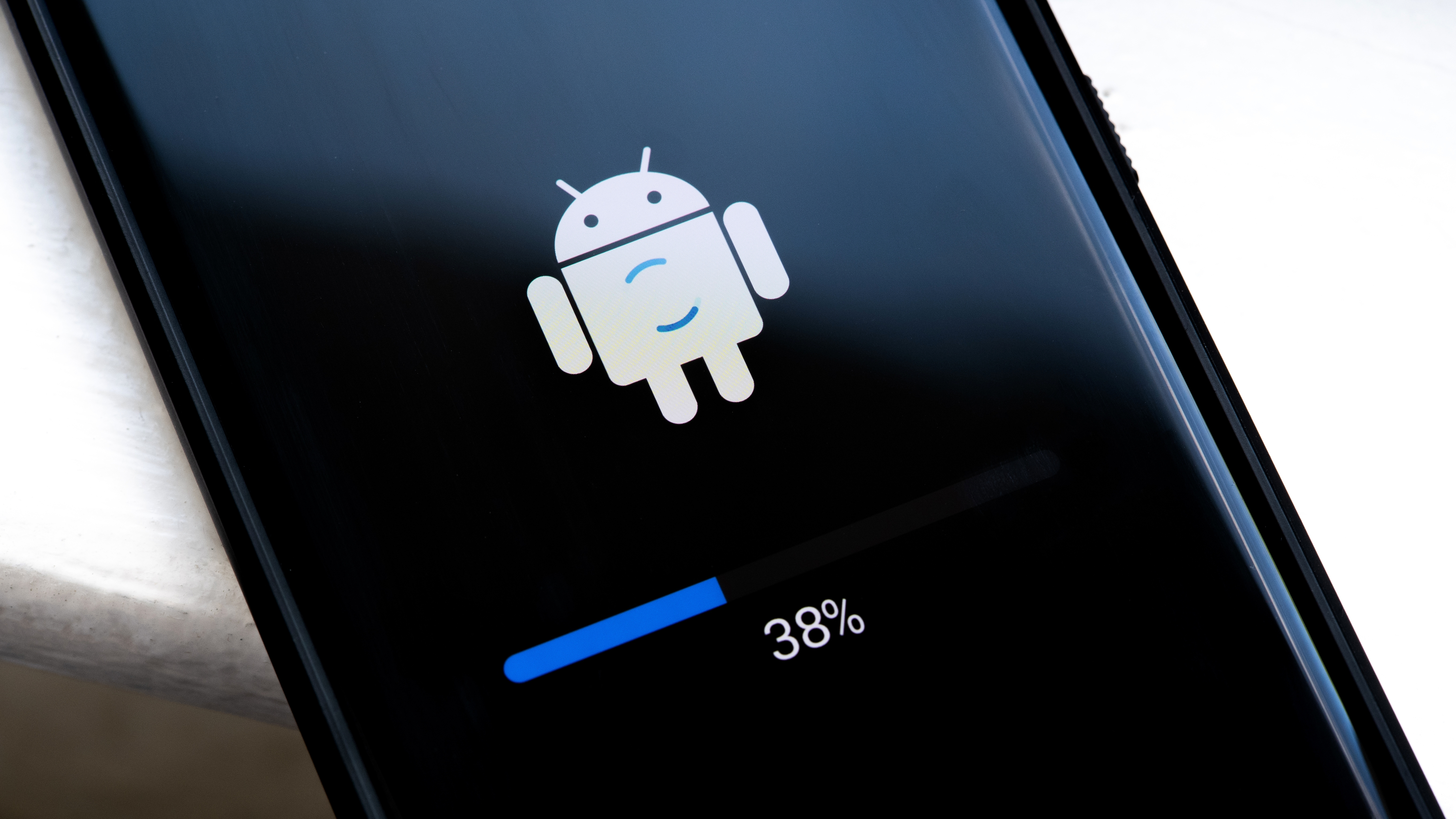 Android reboot interface