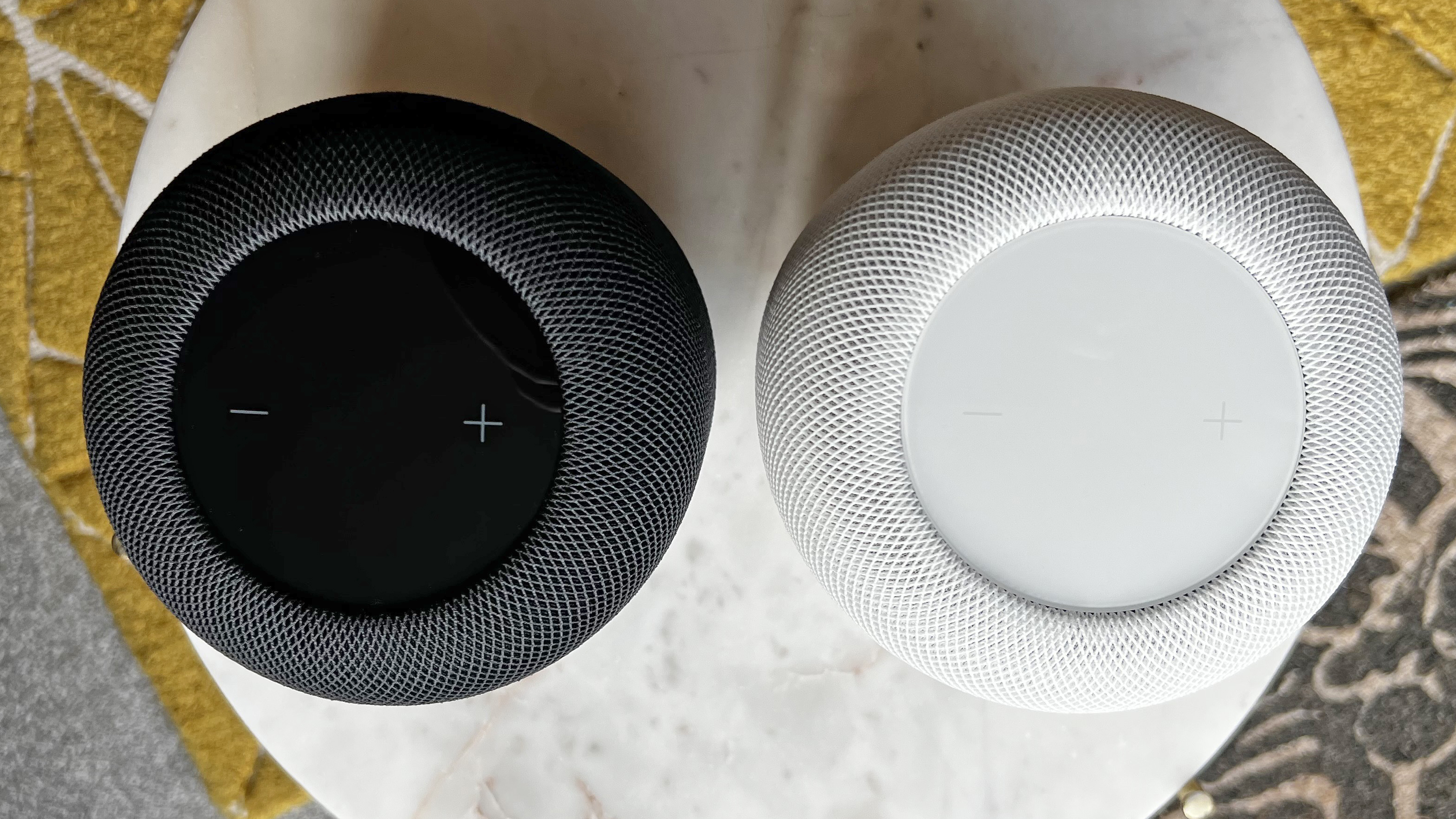 HomePod 2 on shelf in a home
