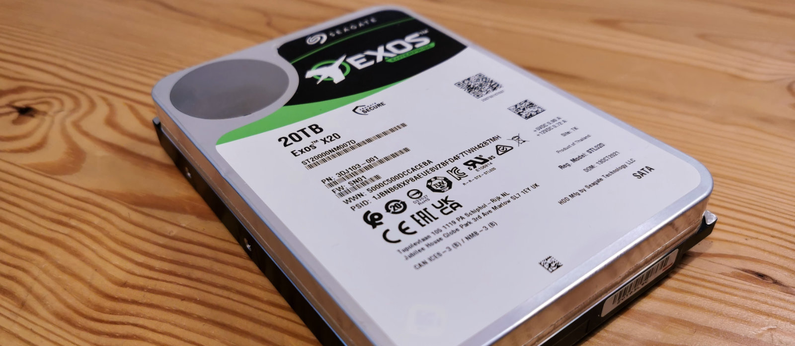 Seagate EXOS 20TB SATA