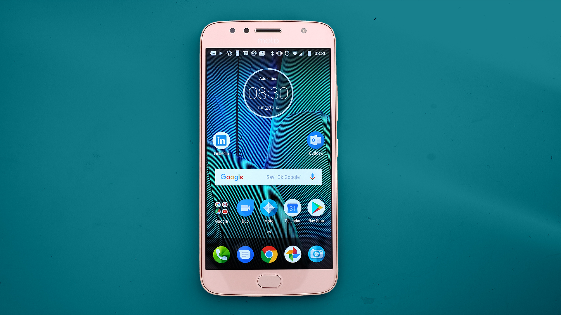 The Moto G5S Plus has a smaller screen than the G6 Plus