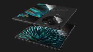 OnePlus Fold render &ndash; open.