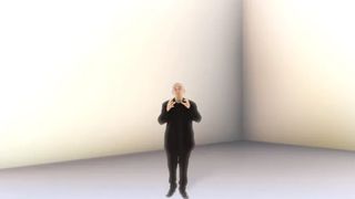 Peter Molyneux in the curiosity cube