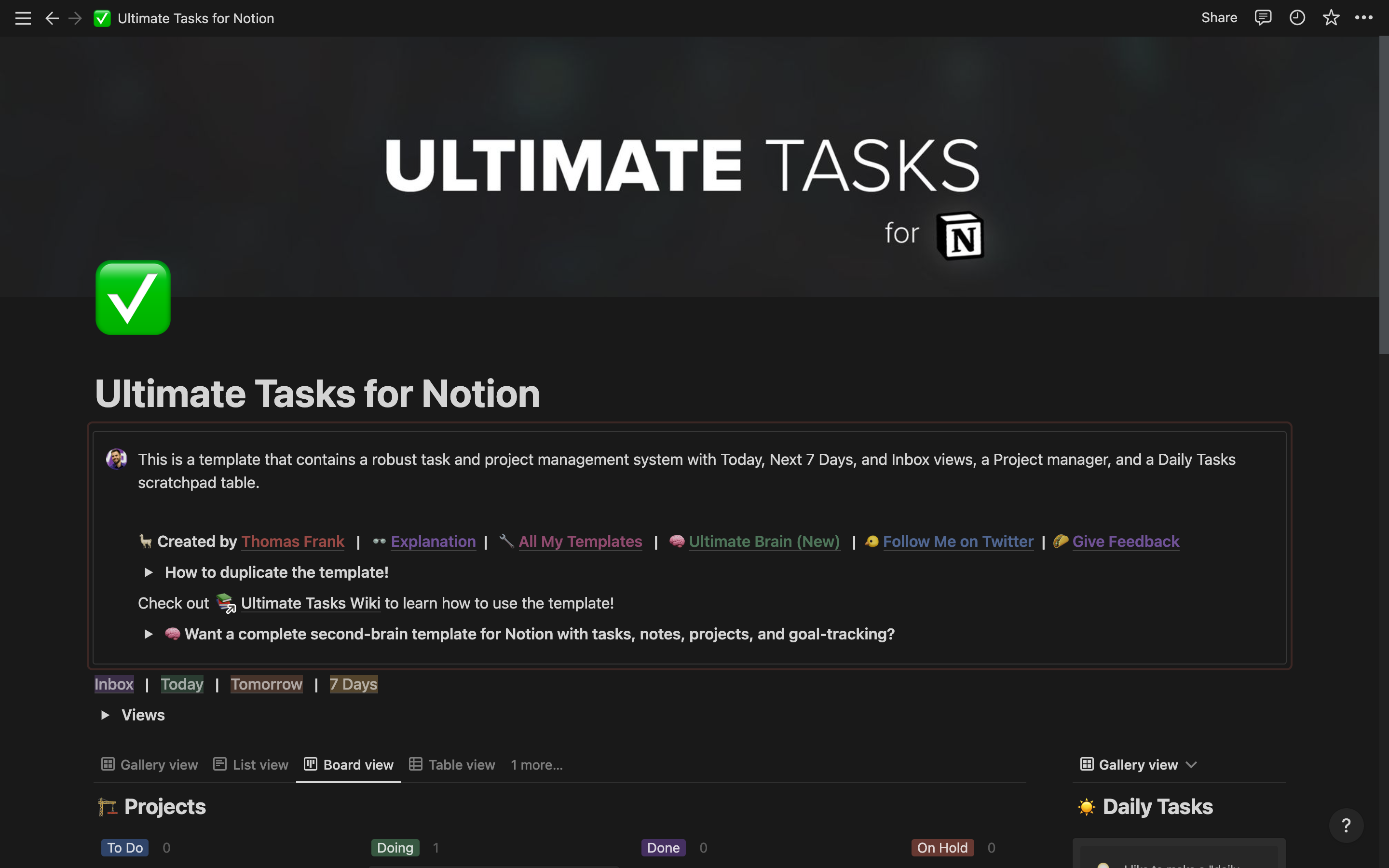 Notion Screenshot