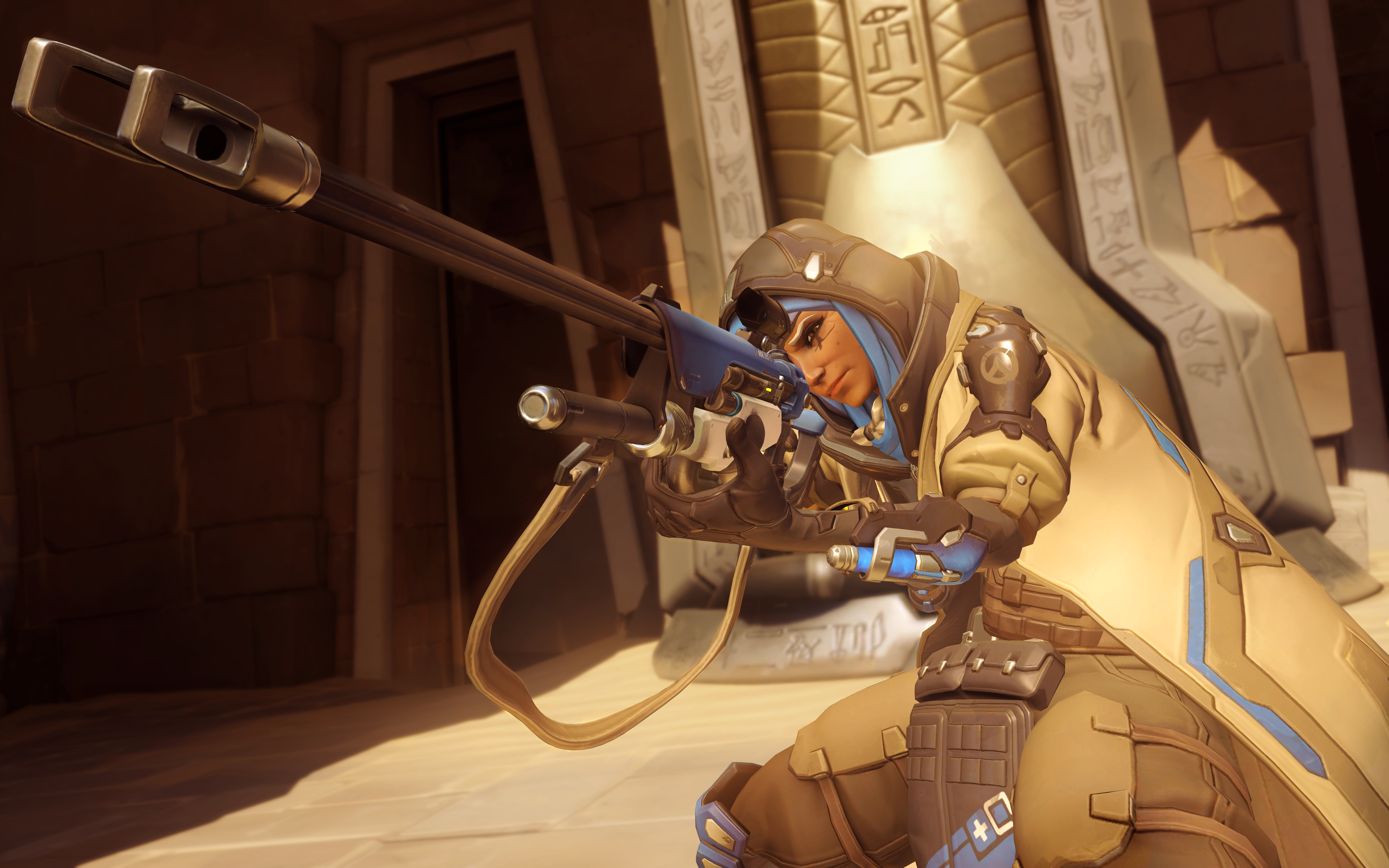 Overwatch 2 Ana in aiming