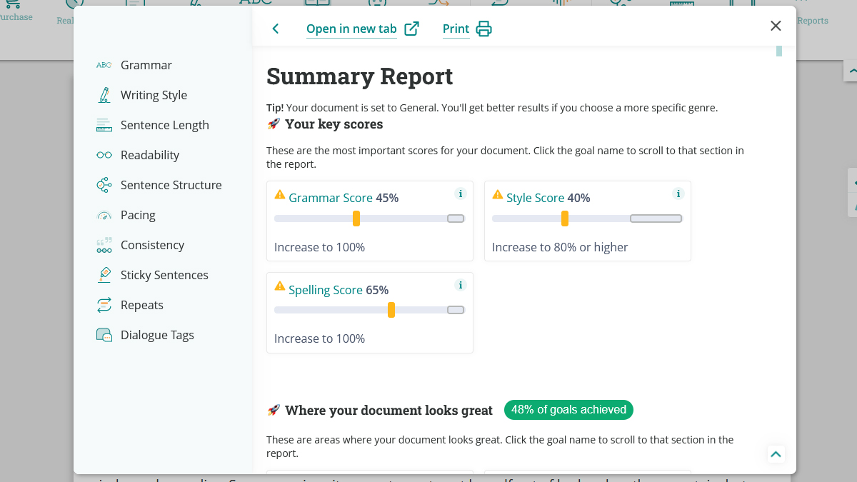 Summary Report