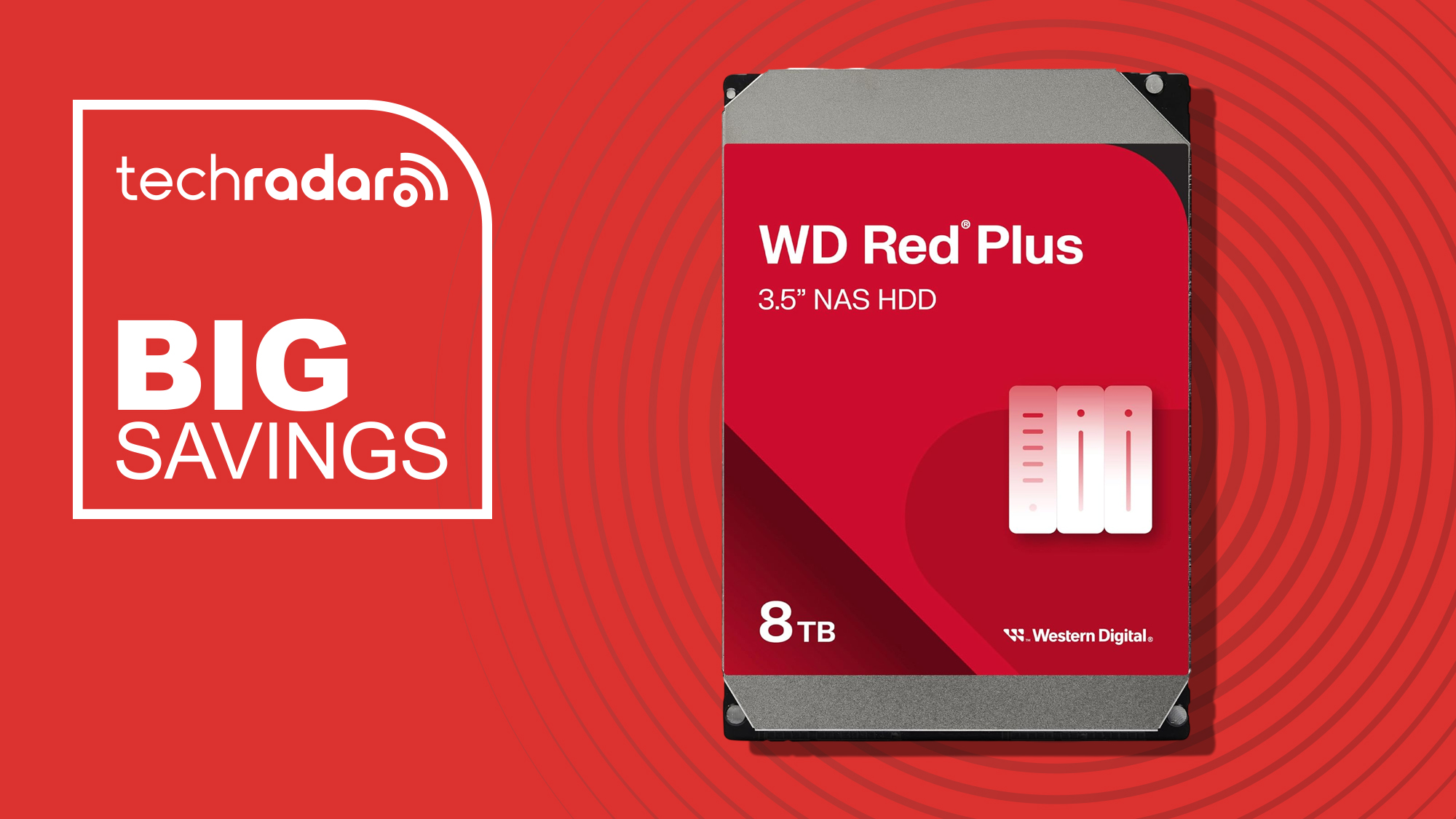8TB WD Red Plus NAS Internal Hard Drive