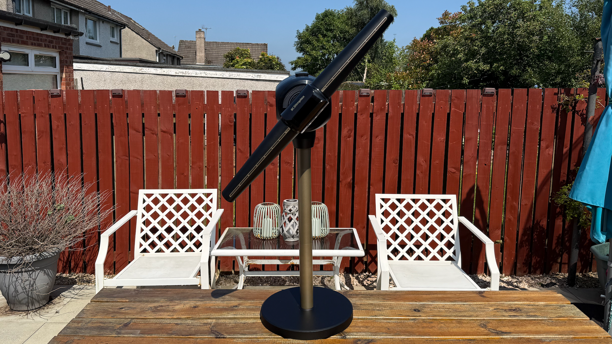 Dimplex FlexBlade angled 45 degrees