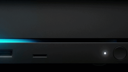 GIF of the Steam Machine LED light