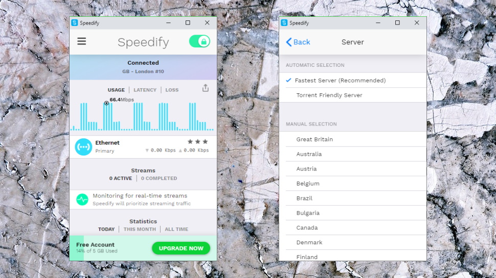 Speedify Windows App
