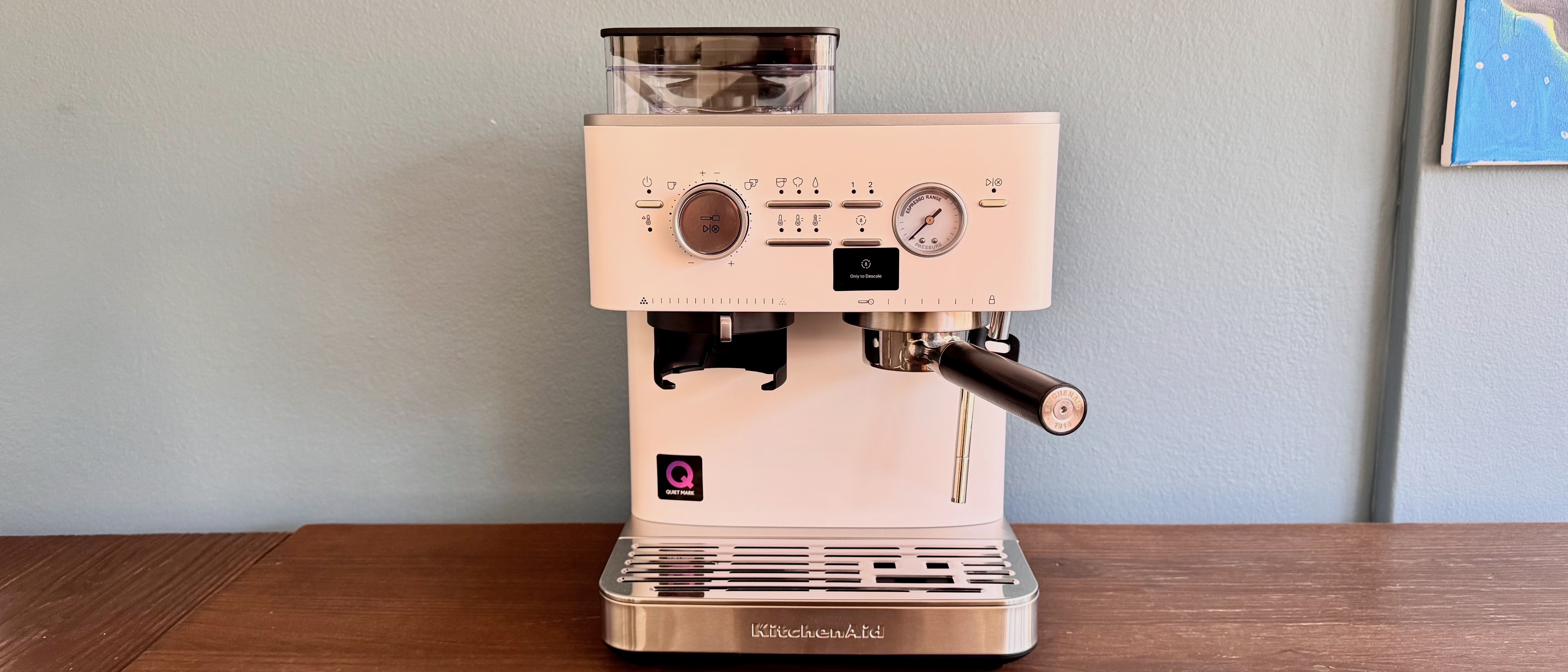 KitchenAid Semi-Automatic Espresso Machine front view