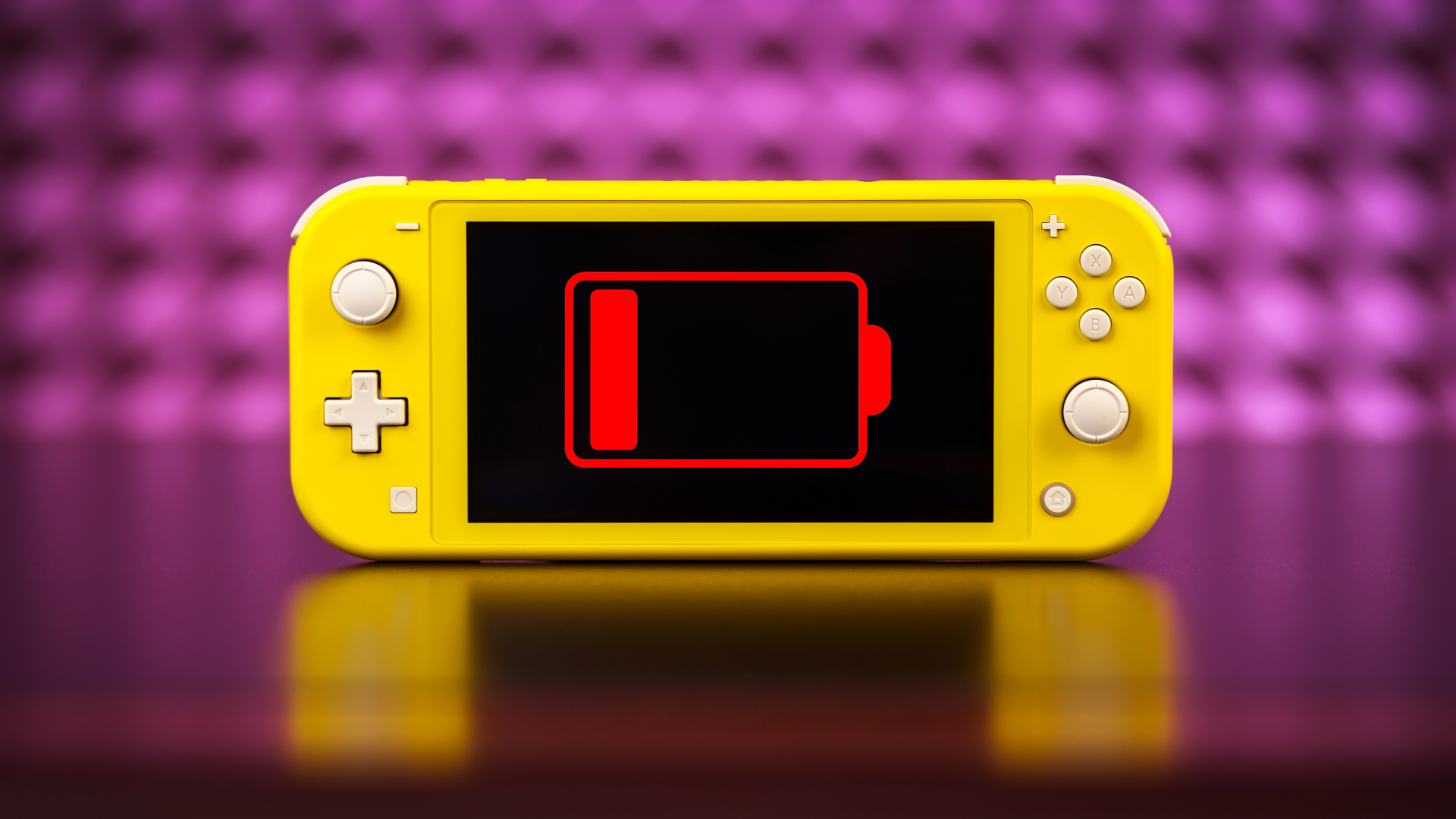 Nintendo Switch Lite running out of power