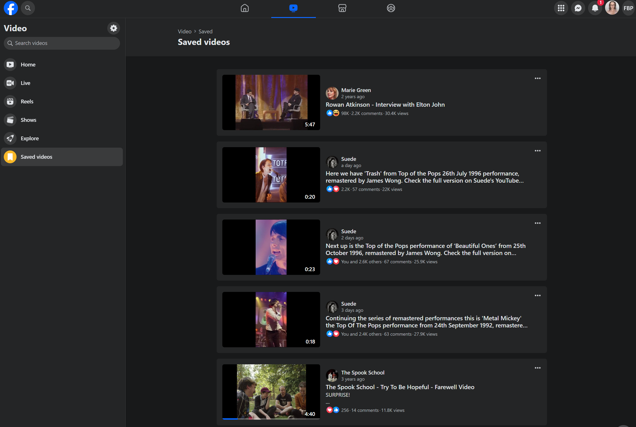SnapSave video downloader for Facebook