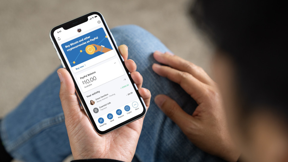PayPal cryptocurrency wallet