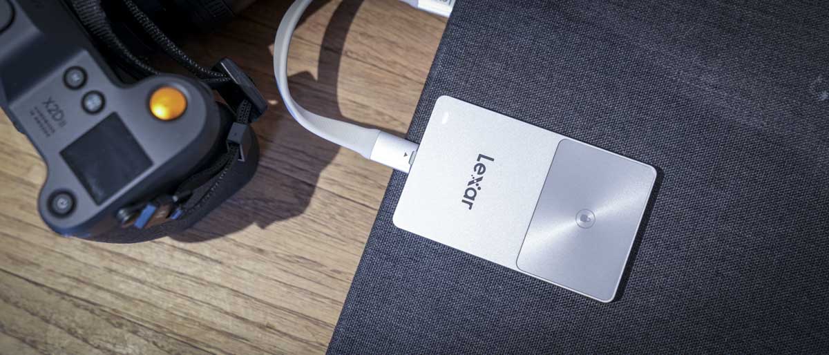 Lexar TouchLock Portable SSD