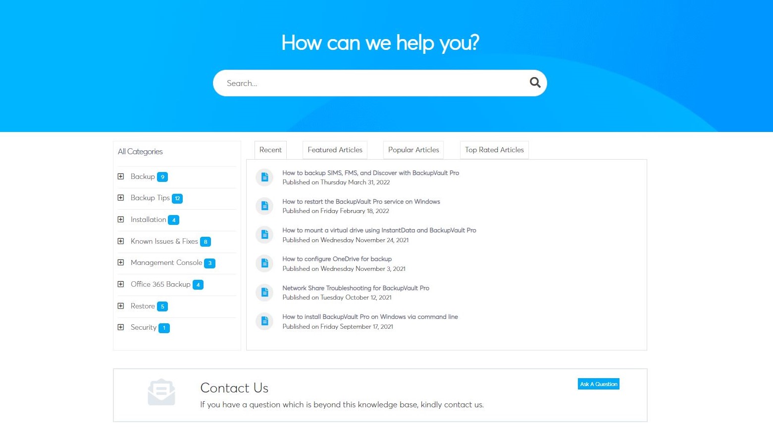 Knowledgebase