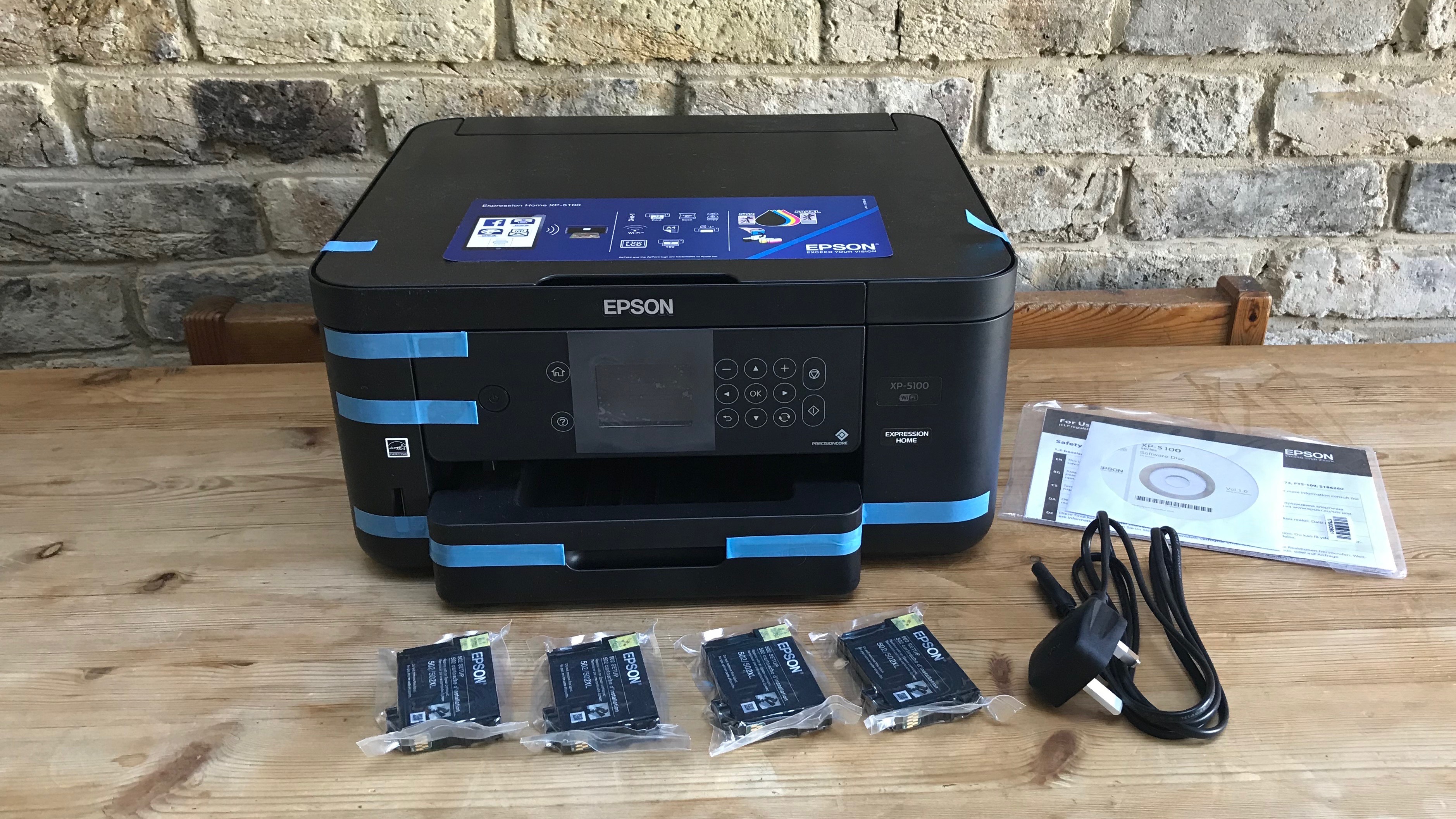 Printer box contents
