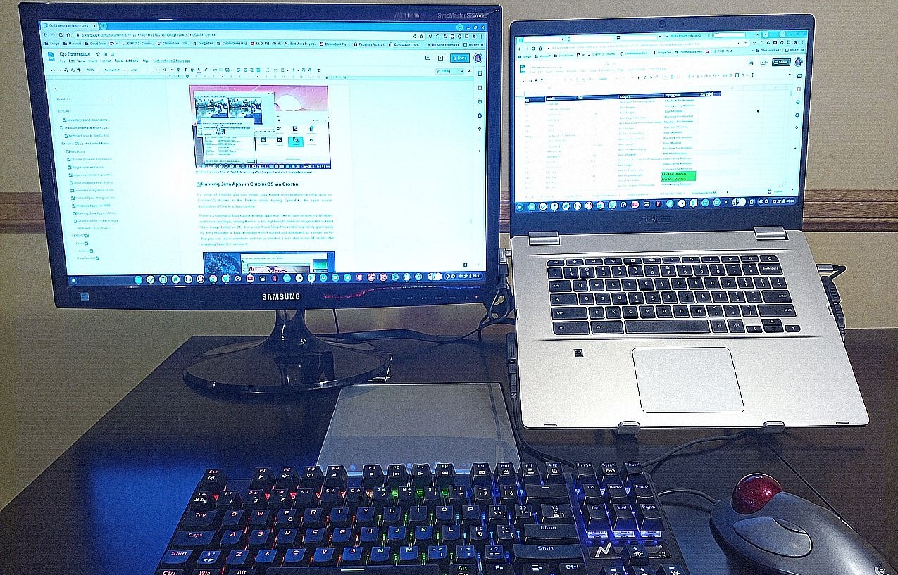 Chromebook WFH Setup