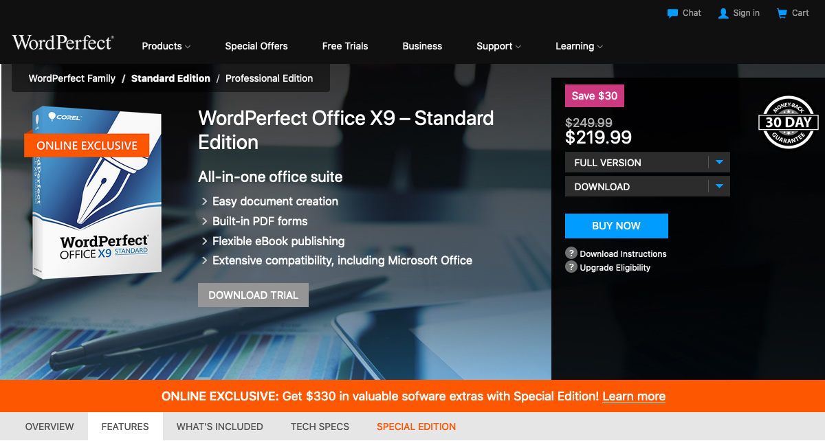 WordPerfect review