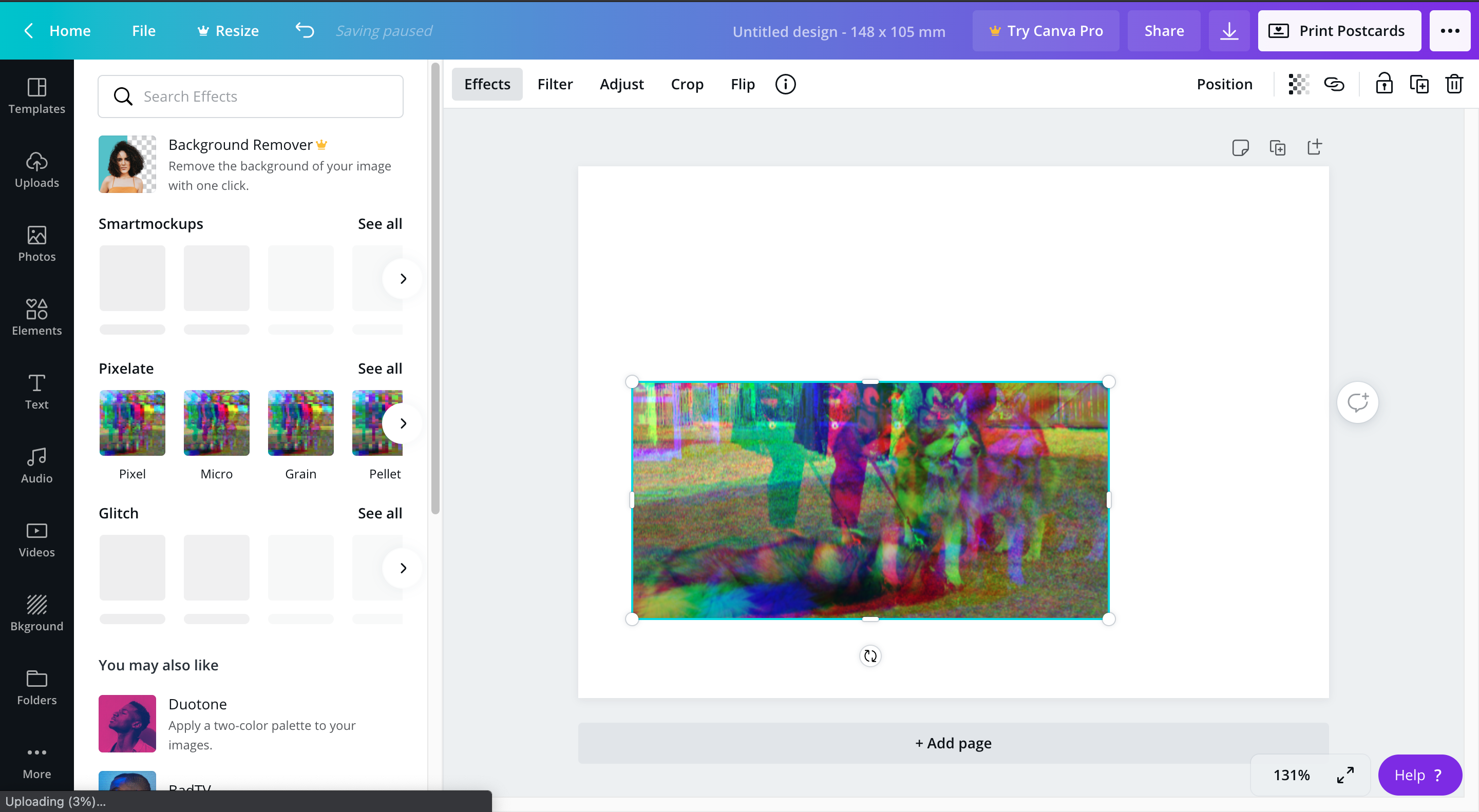 The best online photo editor: Canva