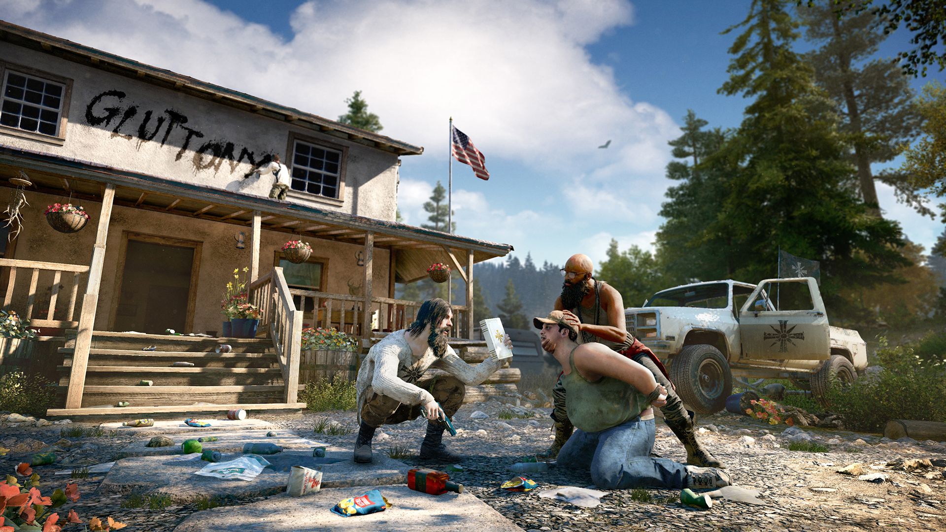 You can play through the entire game with a friend