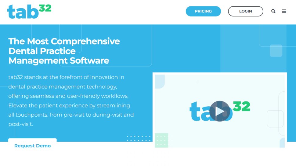 Tab32 website screenshot.