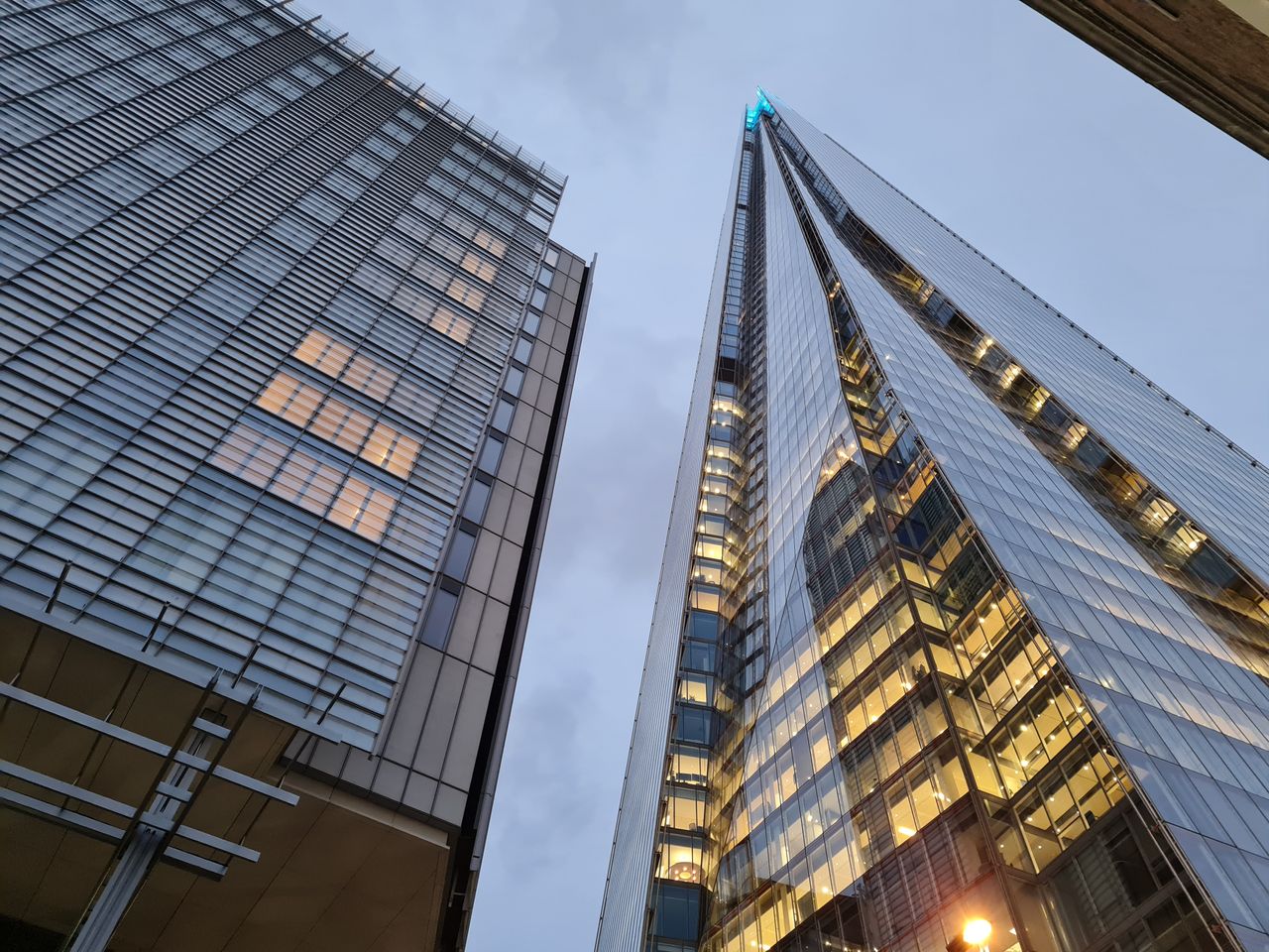 Obligatory London Shard image taken with the primary camera