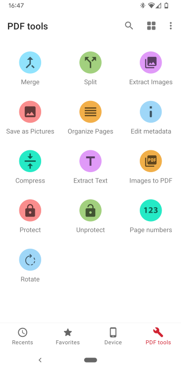 All PDF in action