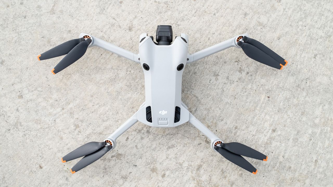 DJI Mini 4 Pro from above