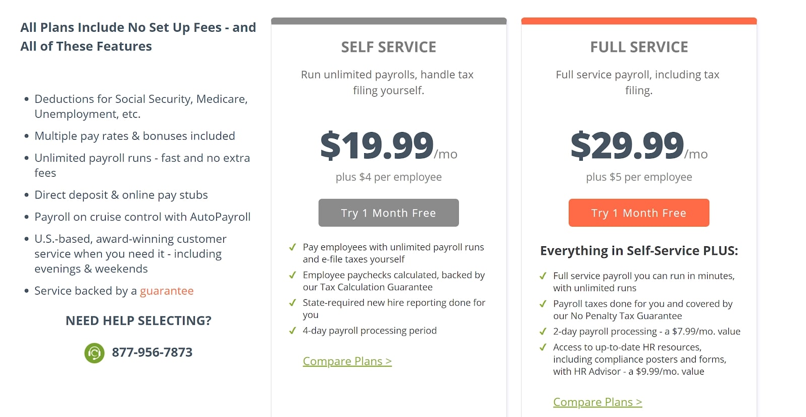SurePayroll payroll management software
