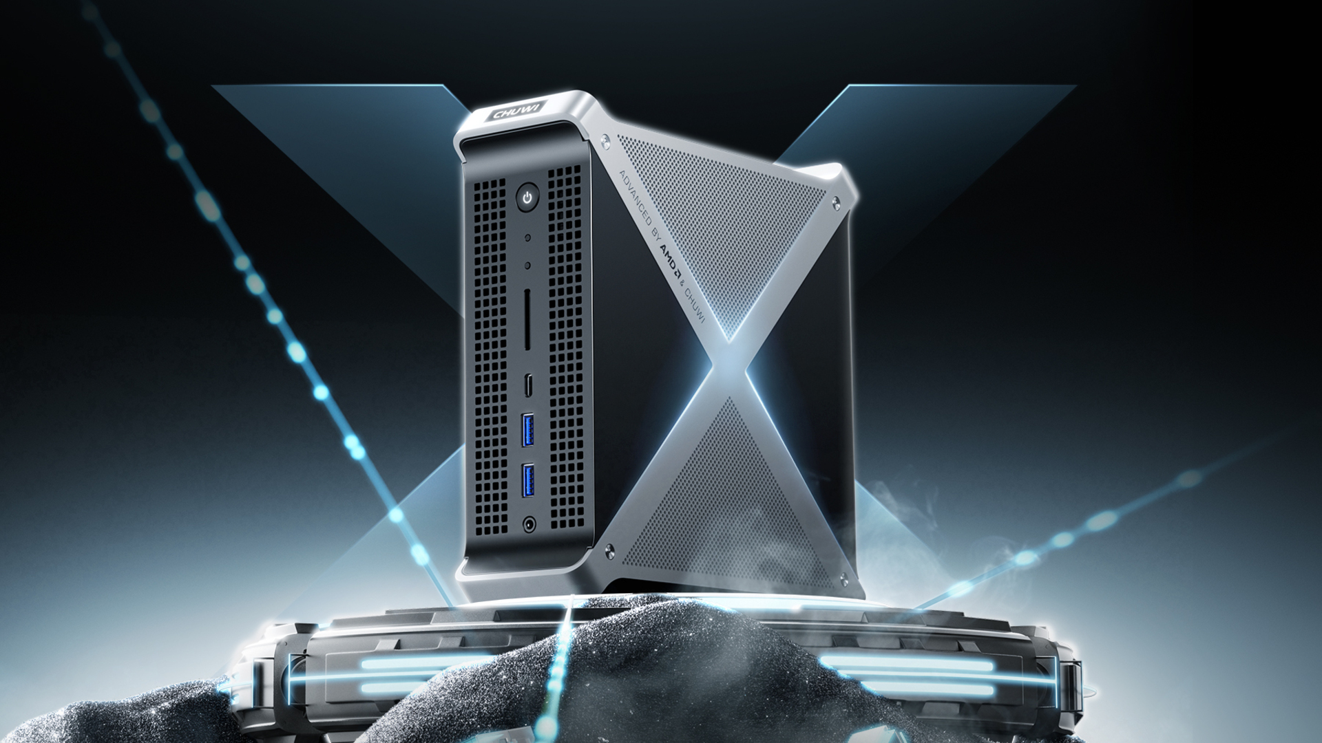 CHUWI UniBox AI495 Pro with 192GB RAM and AMD's new Ryzen AI MAX+ PRO 495 chip 