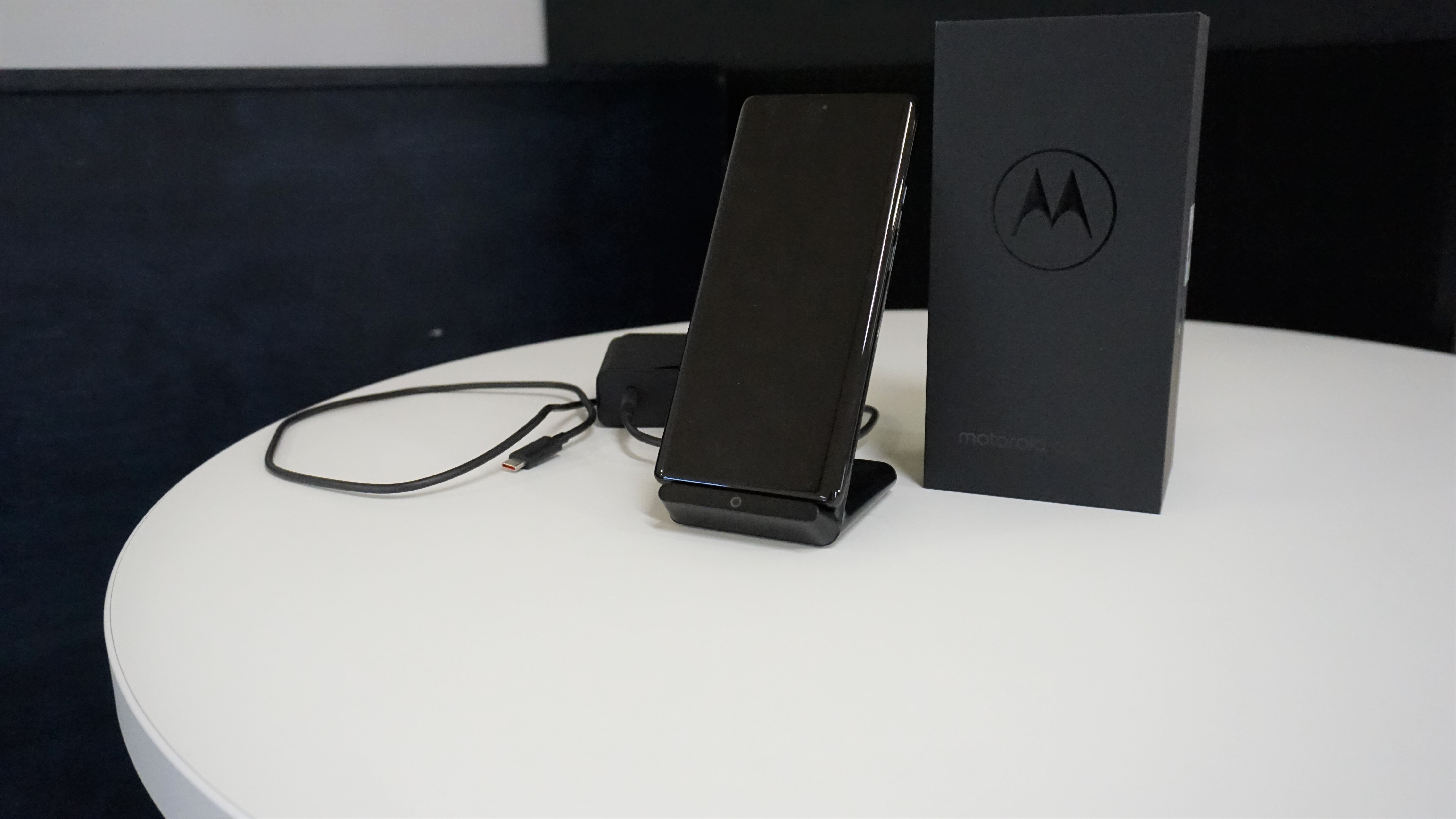 Images of the 2023 Motorola Edge 40 Pro in Interstellar Black