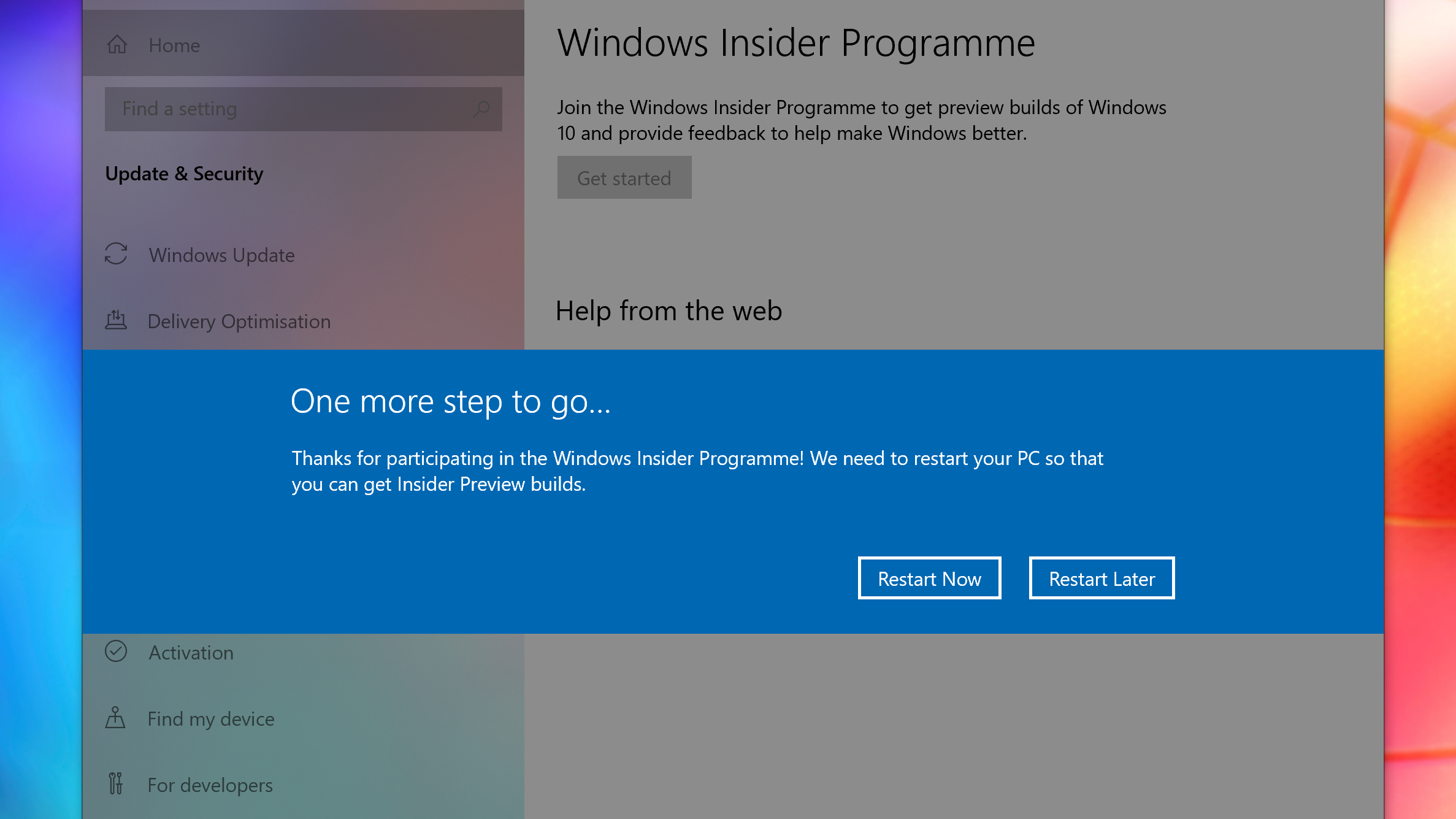 Screenshot of process of downloading and installing Windows 11