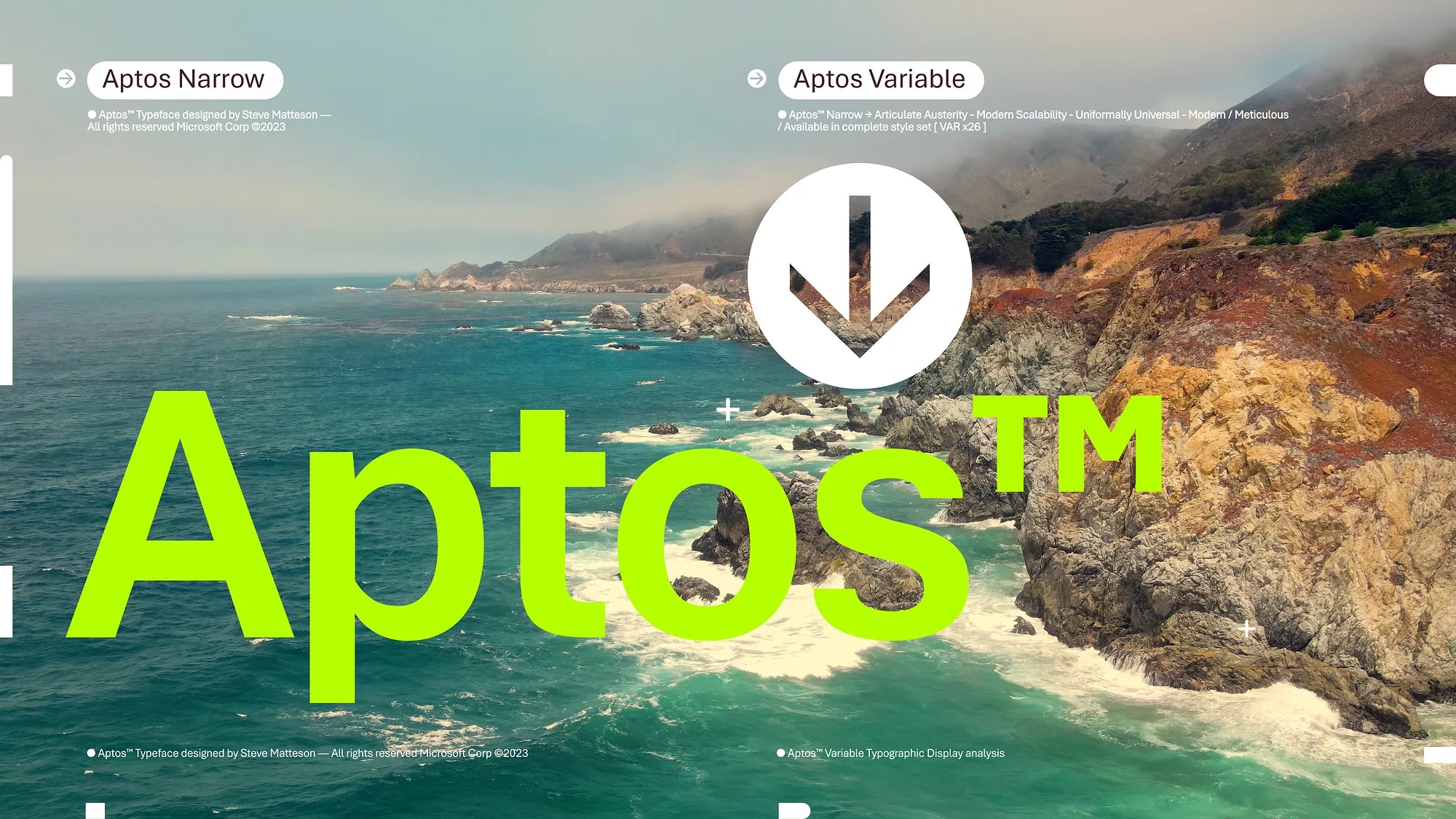 Aptos, Microsoft's new default font for Office in 2023