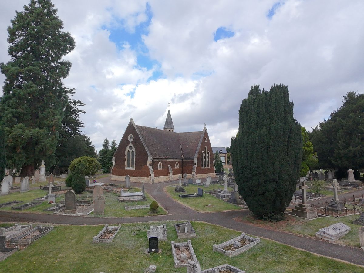 Photo of a church taken with the DJI Neo