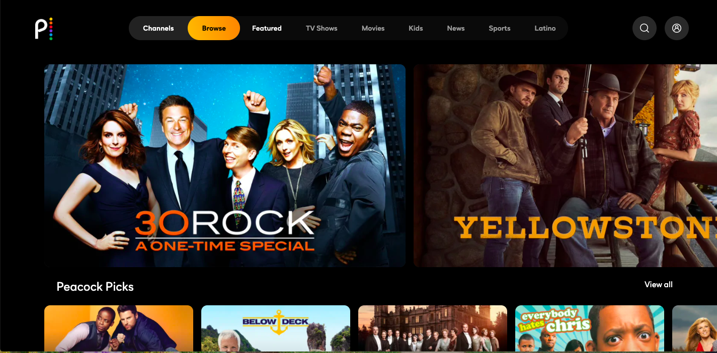 NBC Peacock TV