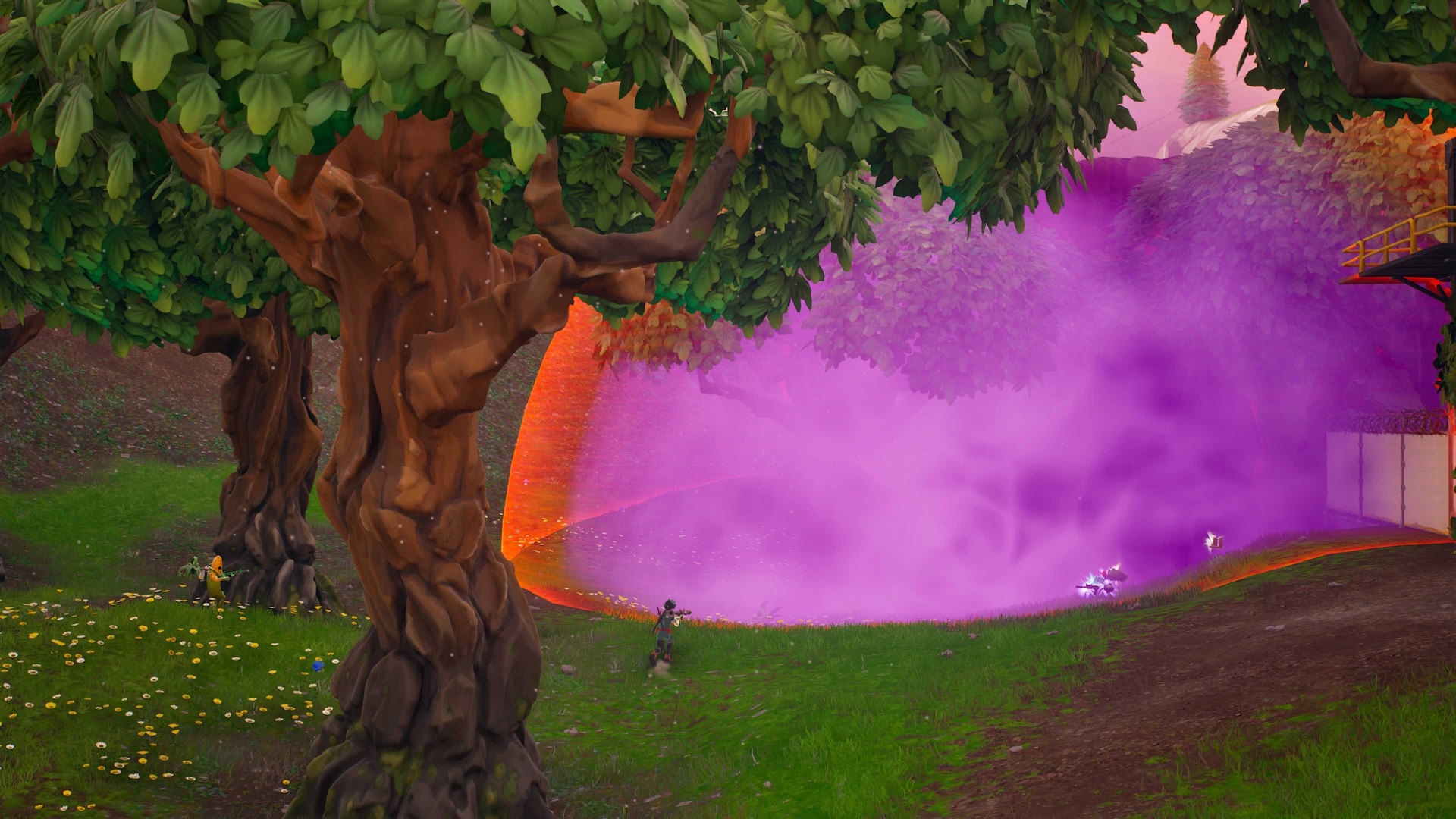 The Storm Flip forming a growing red orb