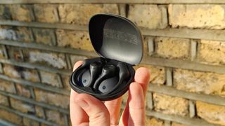 The OpenRock S2 in a man's hands