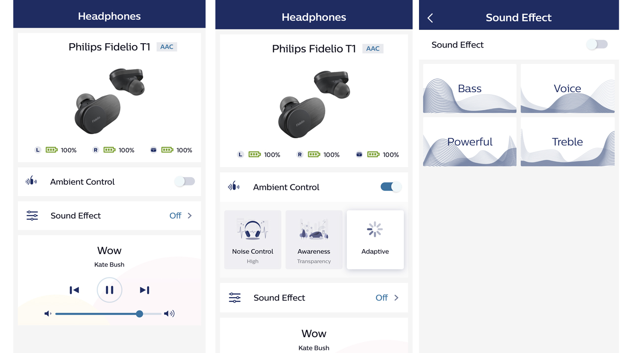 the philips headphone control app