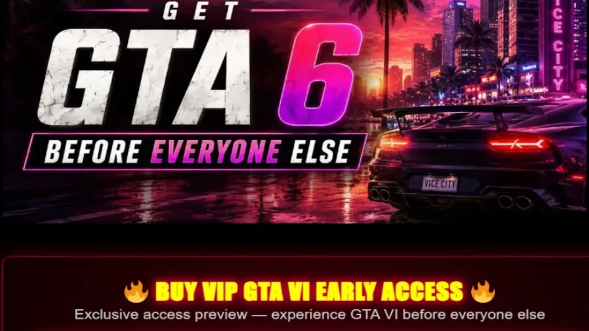 GTA VI fake websites are now everywhere &mdash; be warned