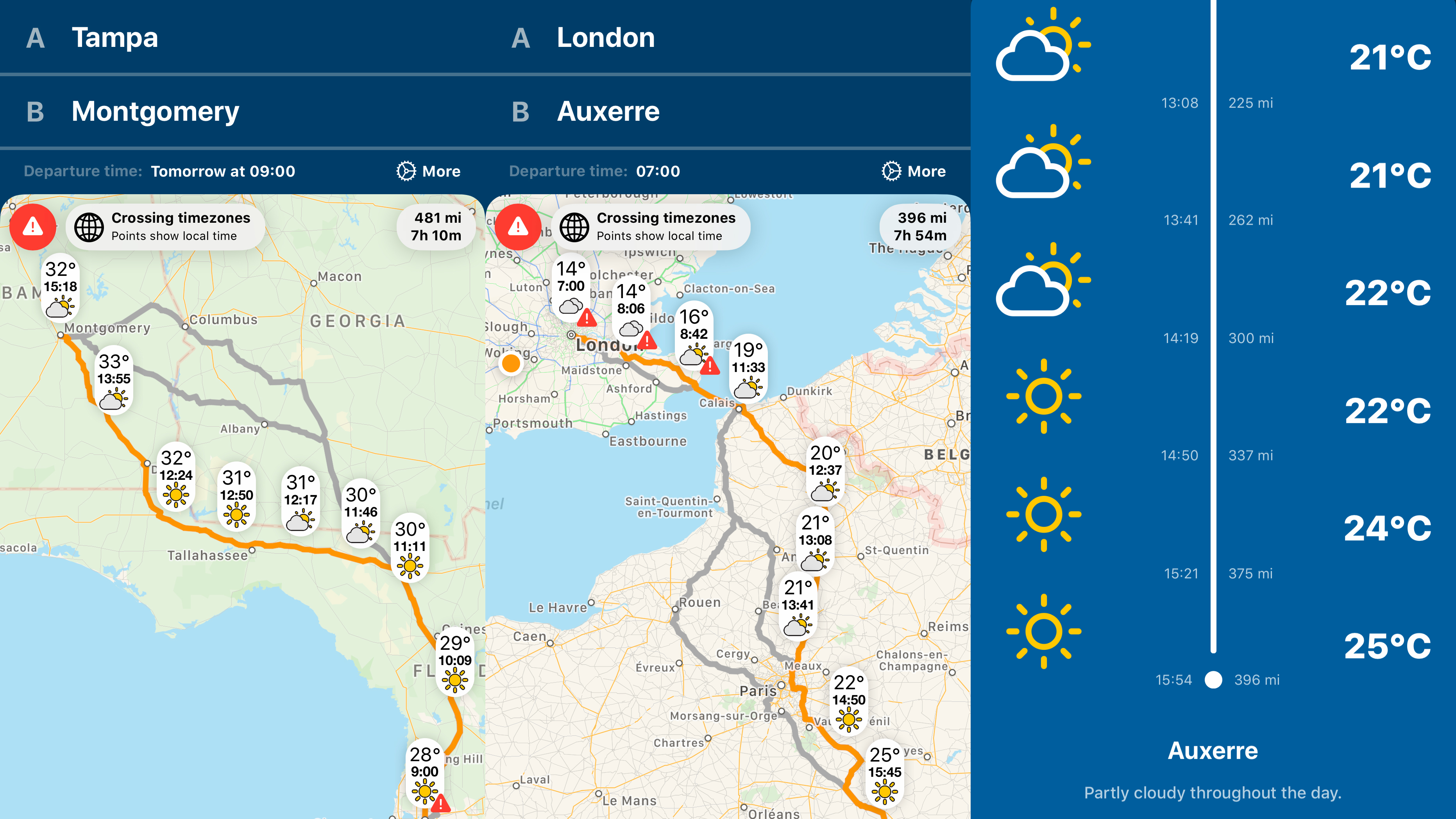 Weather on the Way
