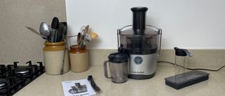 nutribullet juicer pro on counter top