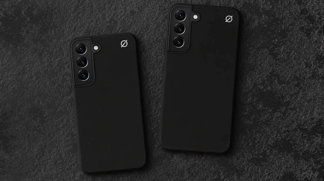 An Atom Studios Touch Silicone Case for the Galaxy S22 Plus