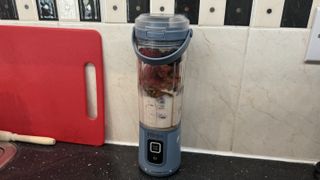 The Ninja Blast on a kitchen counter