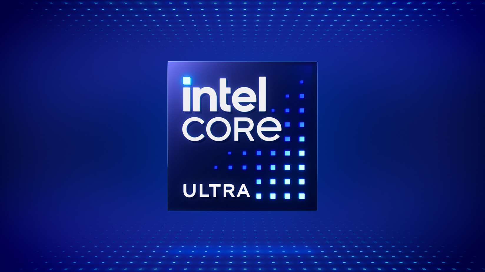 The new Intel Core Ultra brand logo