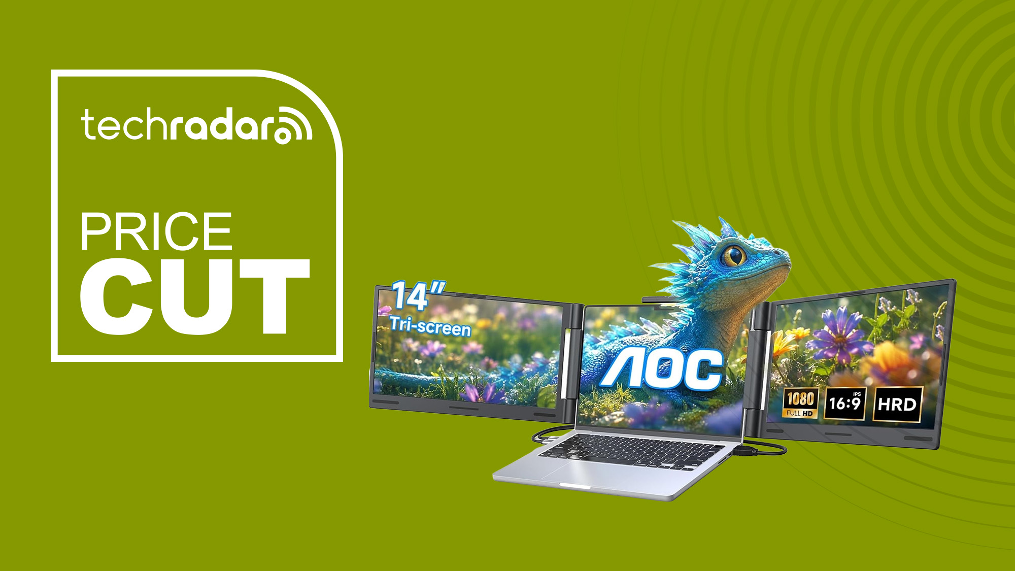 AOC 14 Laptop Screen Extender deal