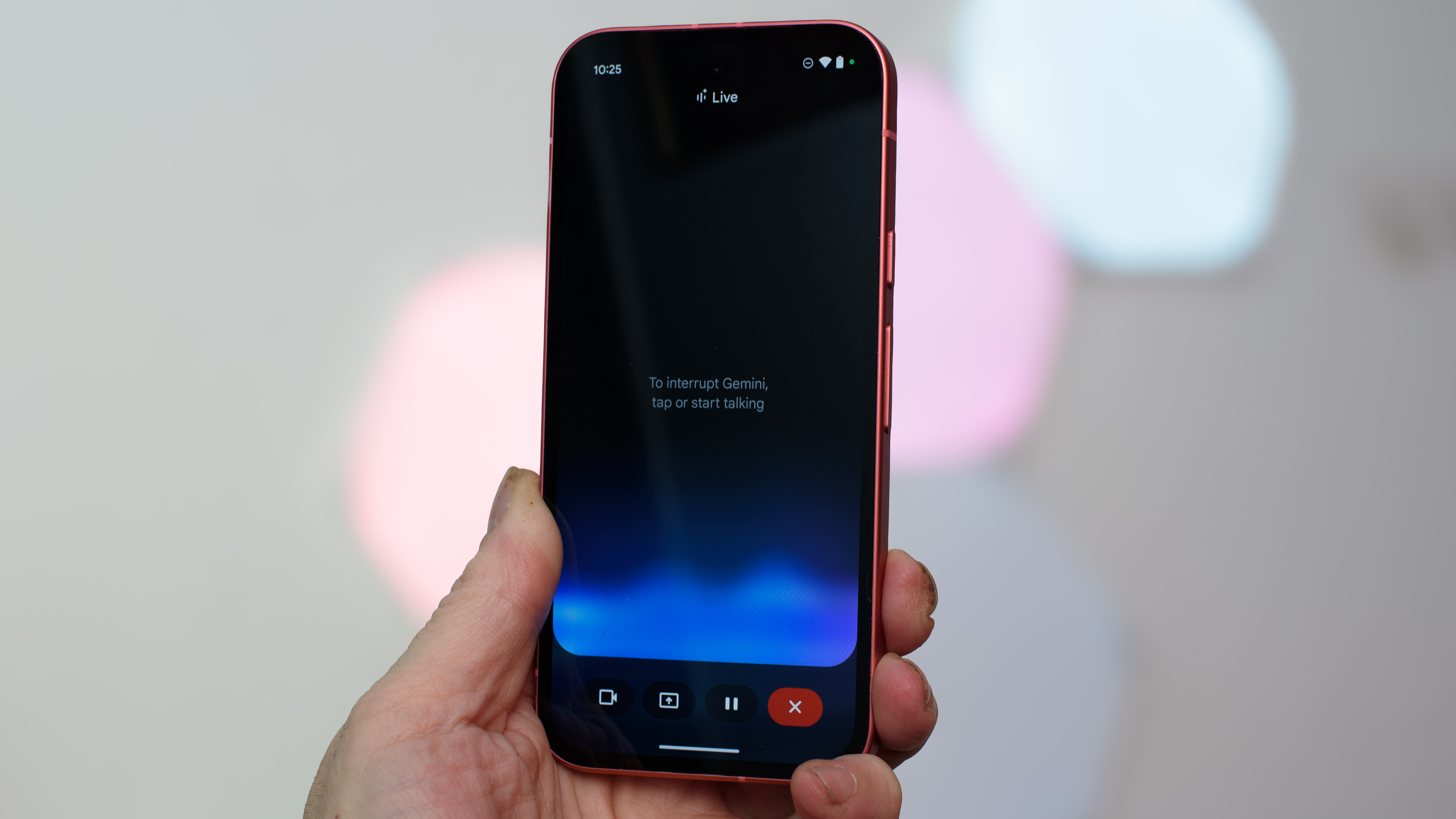 Google Pixel 9a in Peony pink