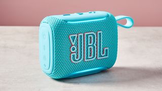 JBL Go 5 with lights on